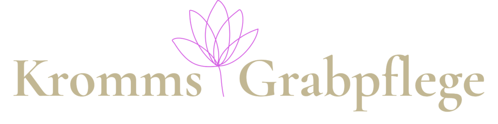 Logo, Kromms Grabpflege, Cloppenburg, Oldenburger Münsterland